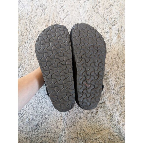 Birkenstock Black Mantova Suede Leather Shoes Mary Jane Size 39 US 8 - 8.5 - Picture 6 of 9